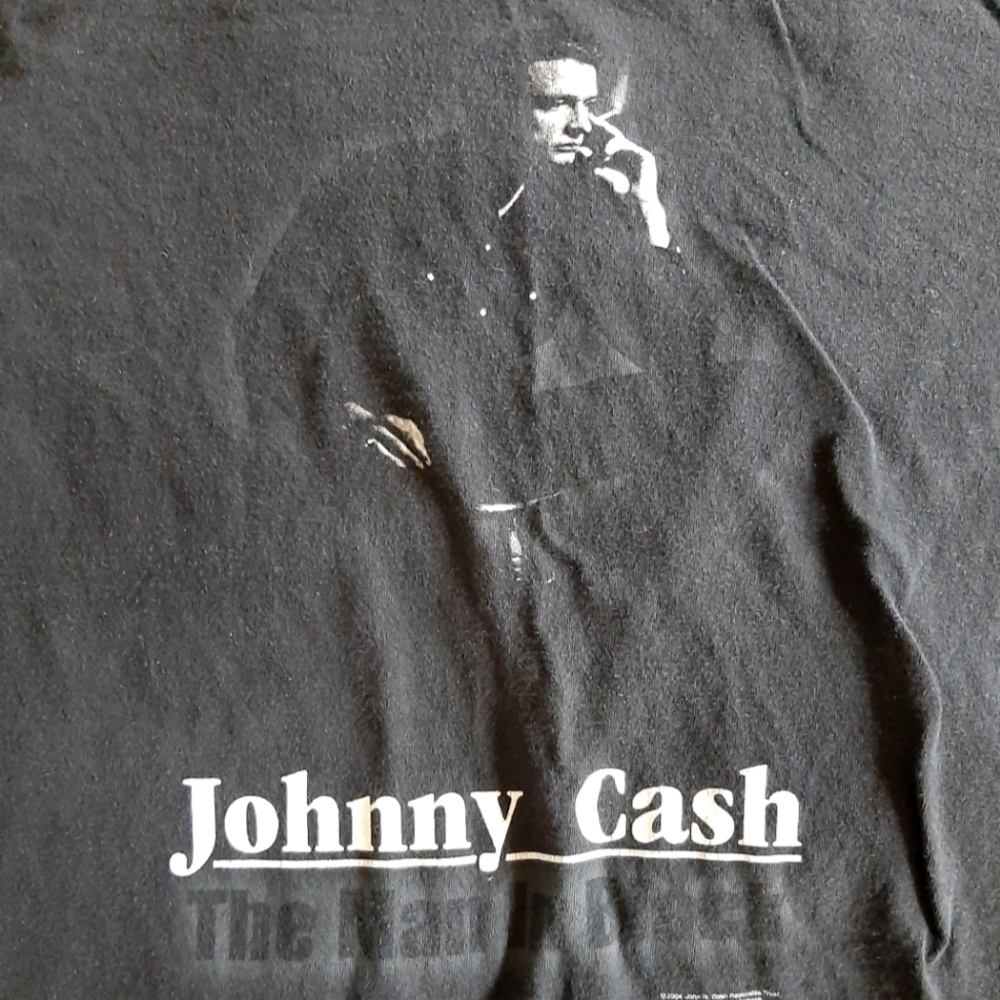 Johnny Cash "The Man in Black" T-Shirt (XL)